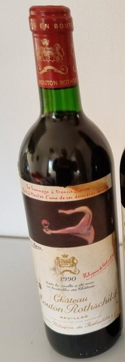 Château Mouton Rothschild,Pauillac,1990