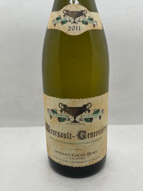Meursault,1er Cru Genévrières,Coche Dury,2011