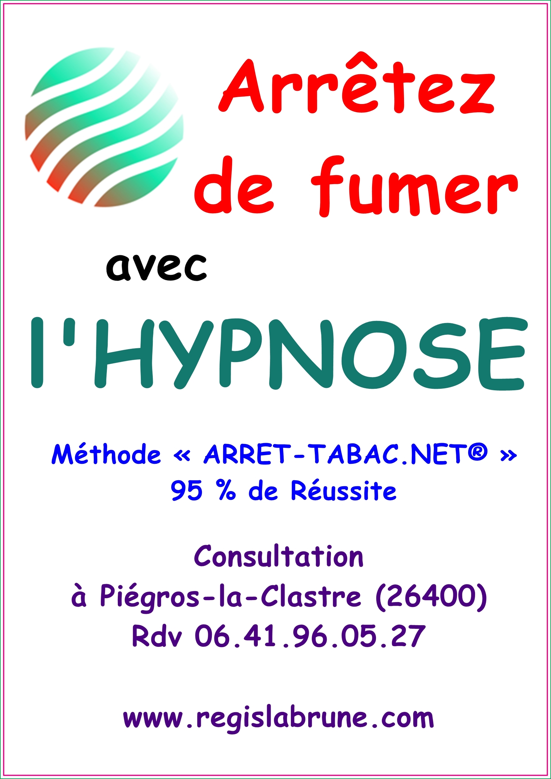 Arrêtez de fumer avec l'HYPNOSE    Méthode Arrêt-Tabac.Net    95 % de Réussite