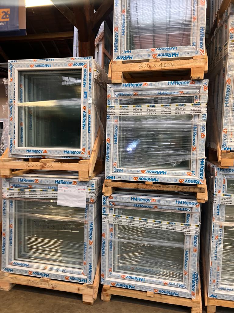 Fenêtre PVC en stock : Prix exceptionnels pour une durée limitée !