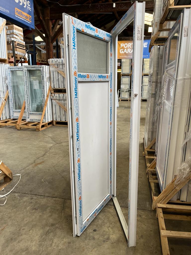 Porte de Service PVC/ALU en stock sur Lyon