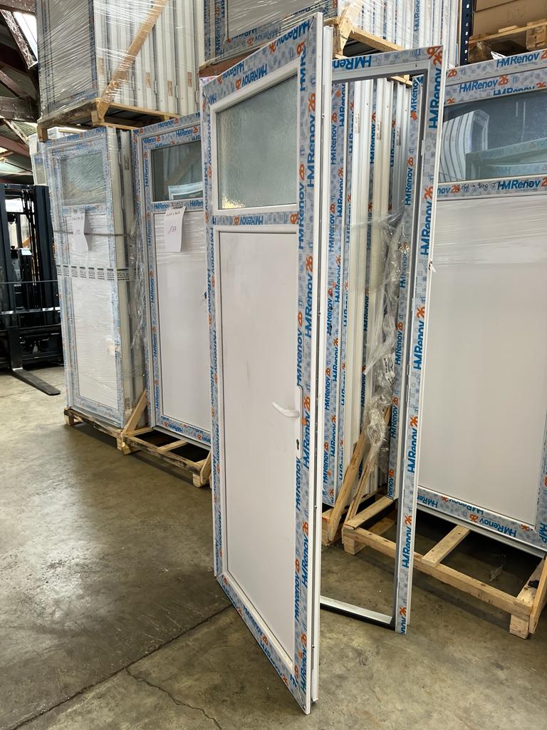 Porte de Service PVC/ALU en stock sur Grenoble