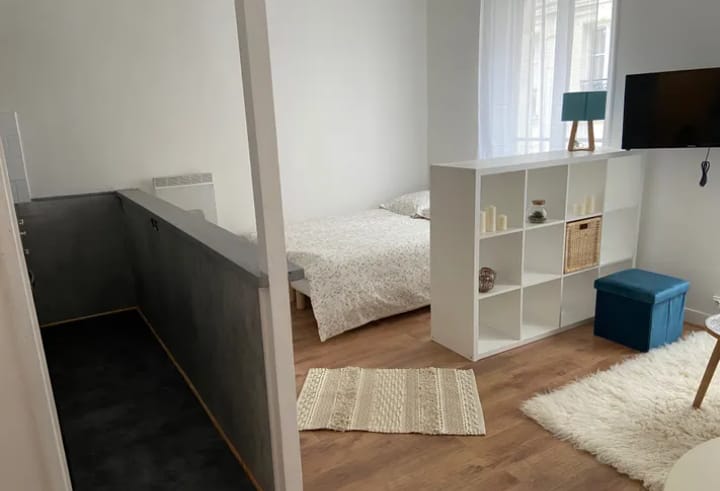 Studio meublé avec douche privative