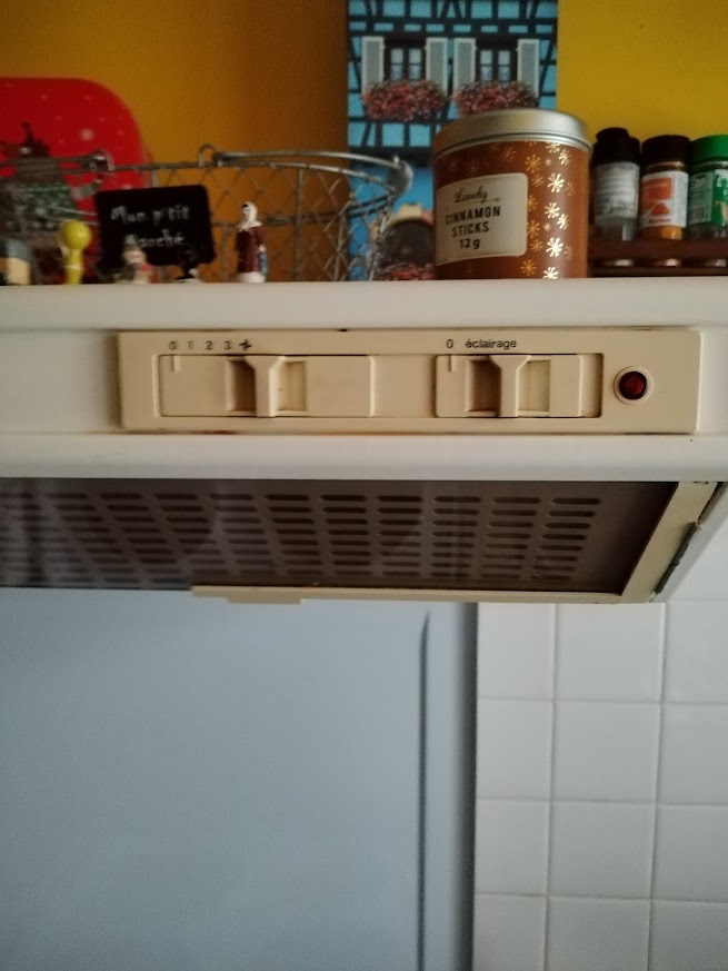 HOTTE ASPIRANT DE CUISINE