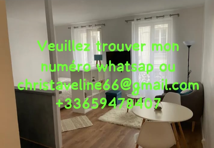 Studio meublé avec douche privative