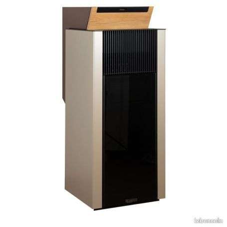 Poêle Mixte pellets/copeaux 12 kw Sibilla Laminox