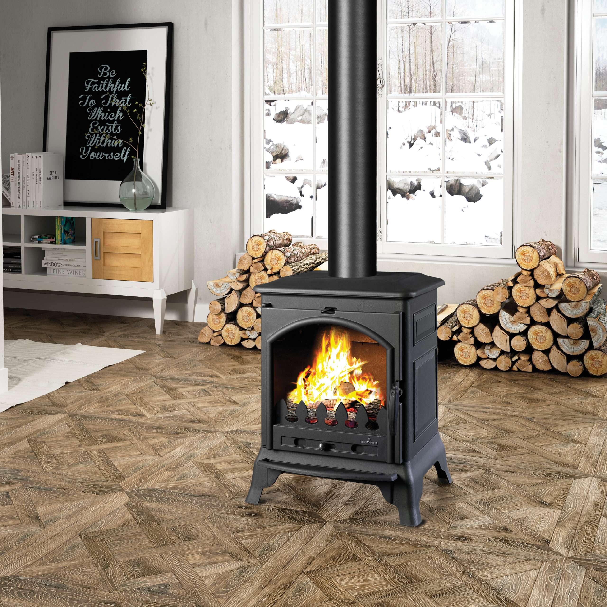 Poêles à bois Ordesa 9 kw