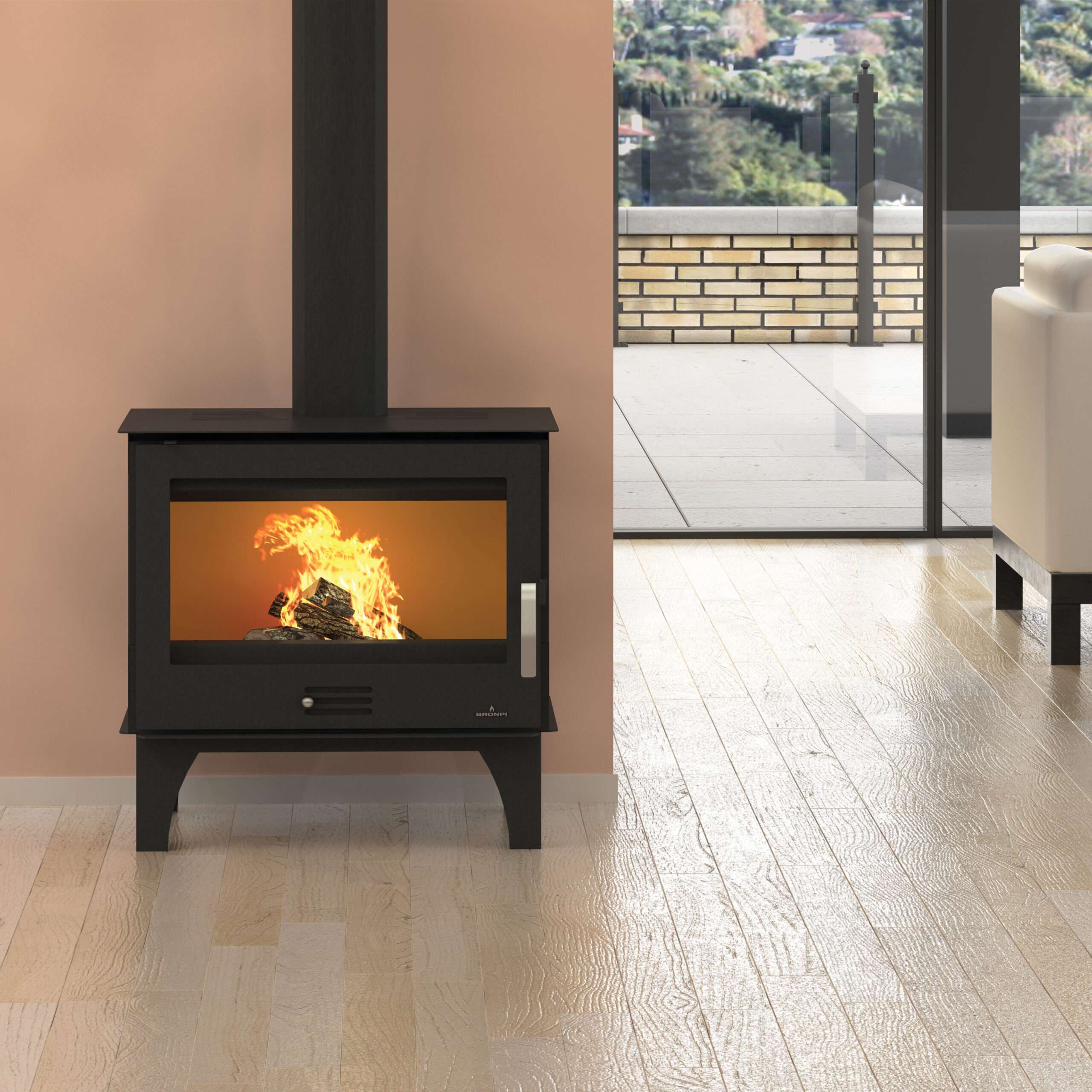 Poêle à bois Sena 10 kw