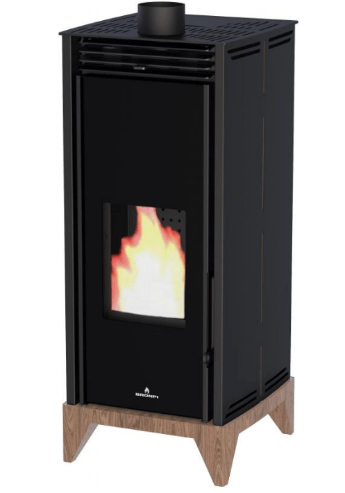 Poêle à granulés sans électricité Free 6 noir de Bronpi