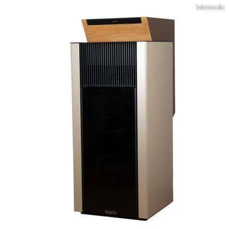 Poêle Mixte pellets/copeaux 12 kw Sibilla Laminox