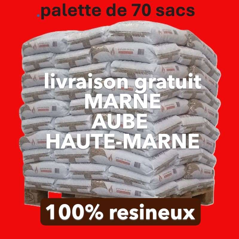 livraison granules de bois