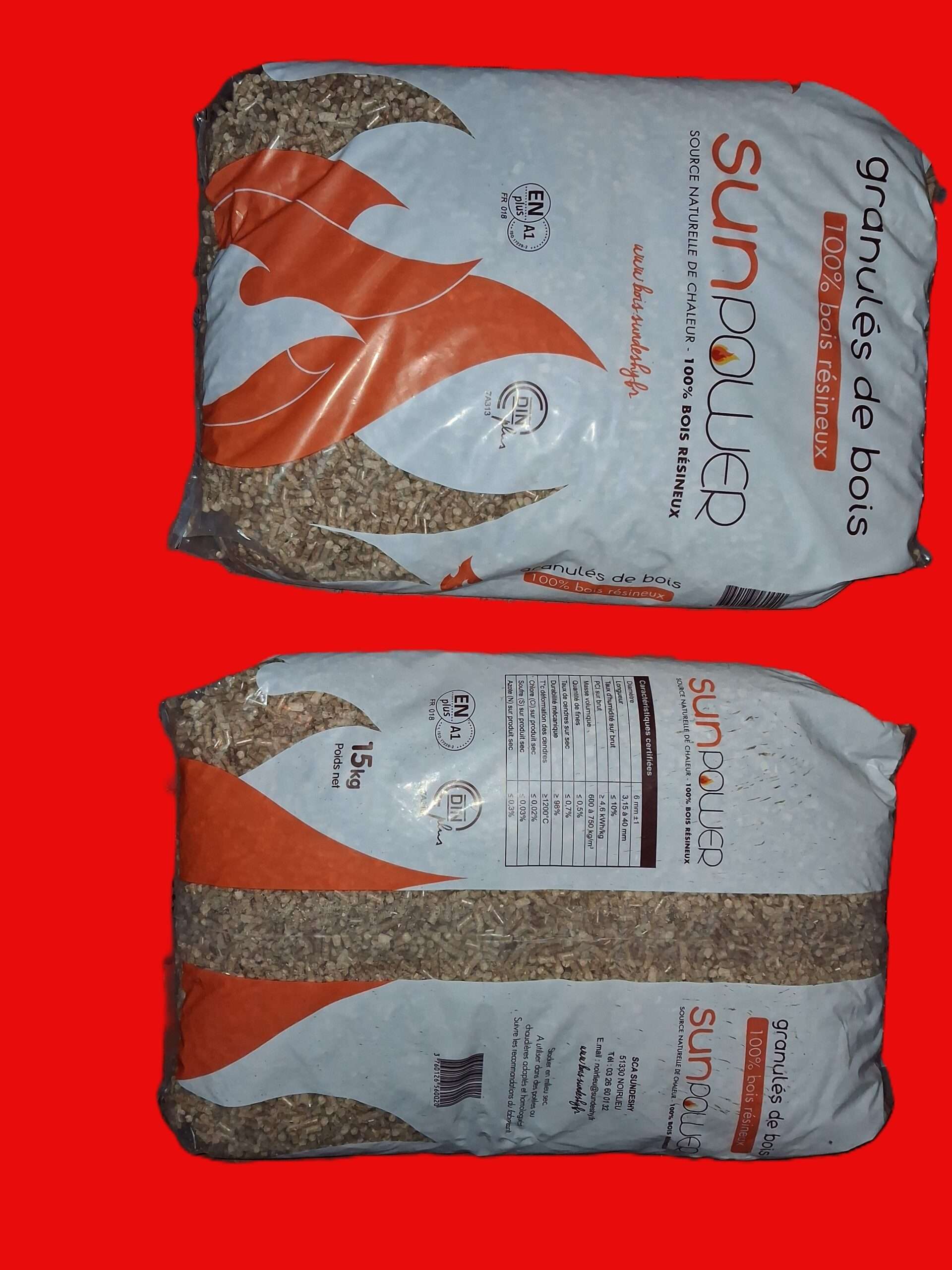 pellets de bois