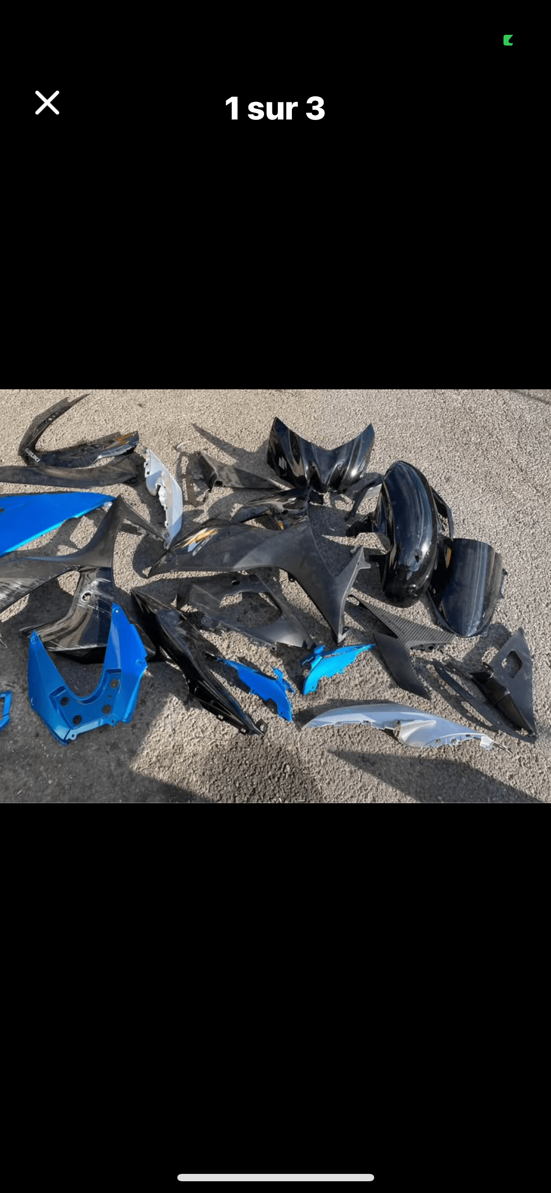 kit de carenages complet gsxr occasion