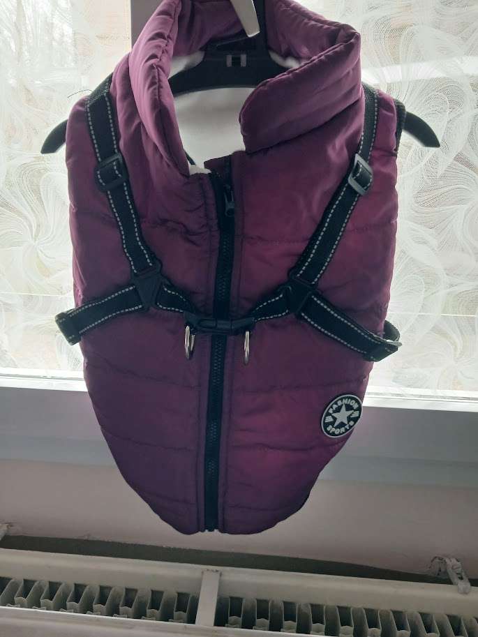 MANTEAU POUR PETIT CHIEN TOUS  AVEC HARNAIS