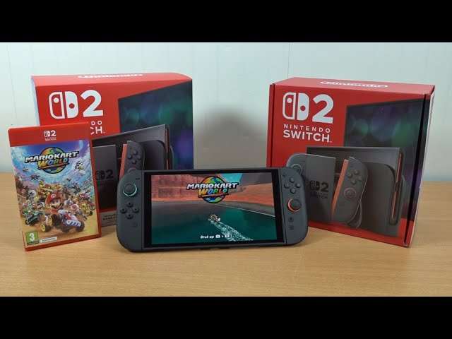 Sony PlayStation PS5 Pro, Sony PlayStation PS5 Slim, Nintendo Switch 2 et Microsoft Xbox Series X 2 To  consoles