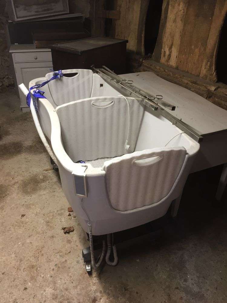 Baignoire professionnelle pour chien/chat