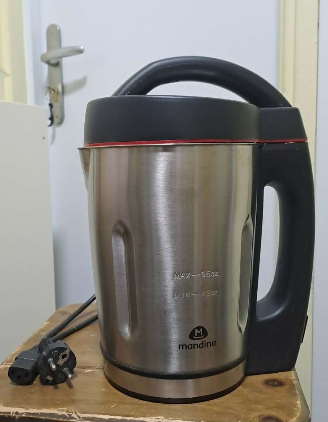 Blender Chauffant Mandine 1,6L (Avec boîte d’origine)