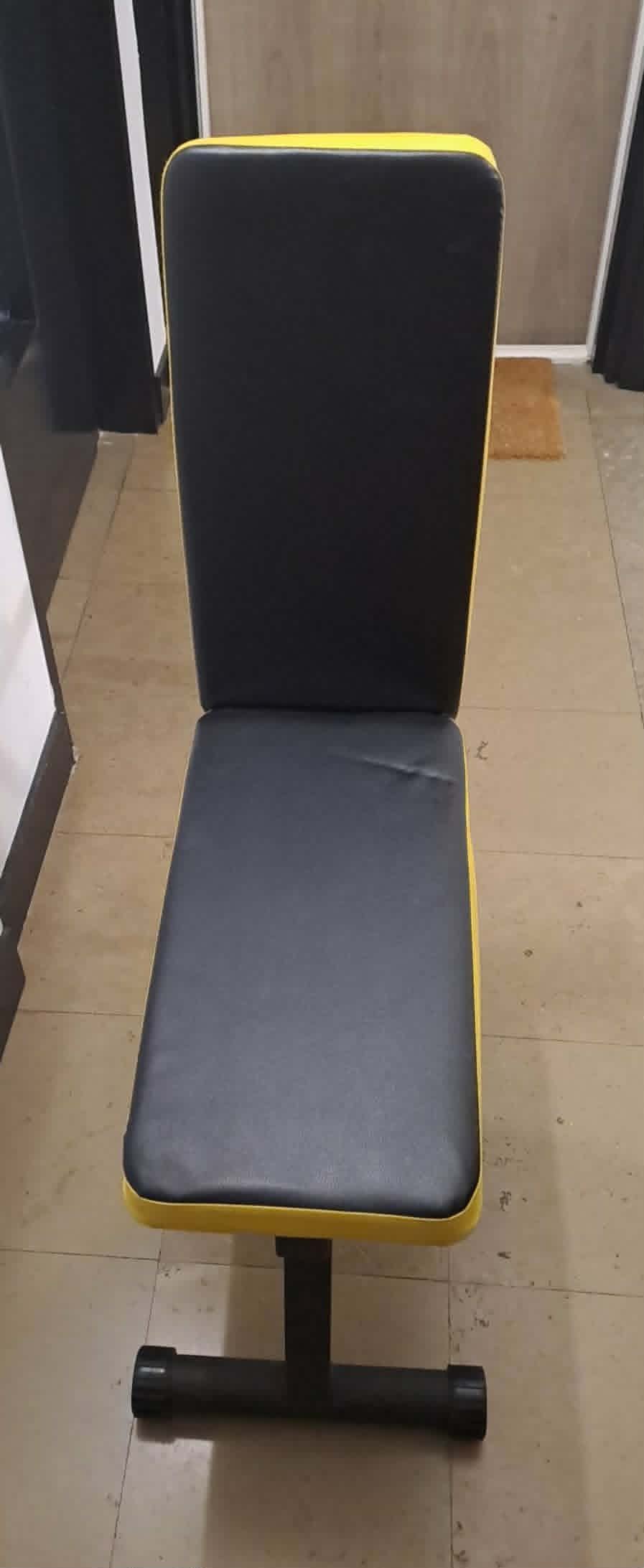 Banc de musculation (Neuf, Inclinable, Rangement Facile)