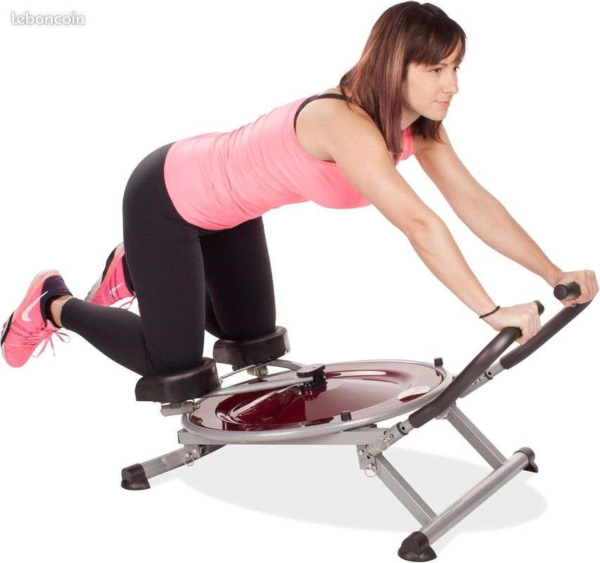 AB Circle Pro – Appareil abdos complet (gainage & obliques)
