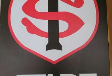 Plaque alu 30 cm x 20 cm du Stade Toulousain au choix parmi 4 modèles (4 photos)